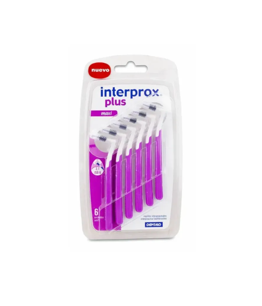 INTERPROX PLUS MAXI CEPILLO ESPACIO INTERPROXIMAL 6 UNIDADES