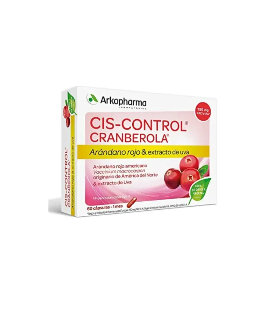 CISCONTROL CRANBEROLA  60 CAPSULAS