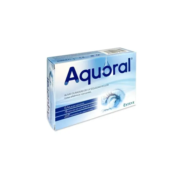 AQUORAL GOTAS OFTALMICAS LUBRICANTES ESTERILES 20 MONODOSIS