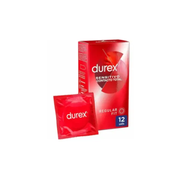 DUREX SENSITIVO CONTACTO TOTAL 12 PRESERVATIVOS