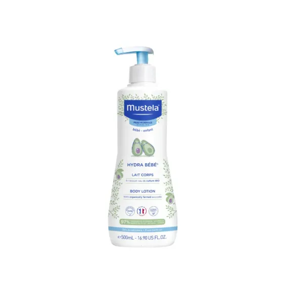 MUSTELA HYDRA BEBE LECHE CORPORAL 500 ML