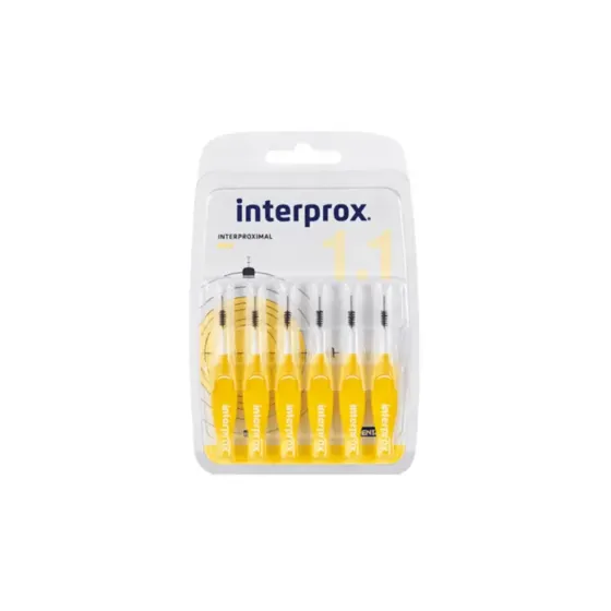 INTERPROX RECTO MINI CEPILLOS INTERDENTALES 6 UNIDADES