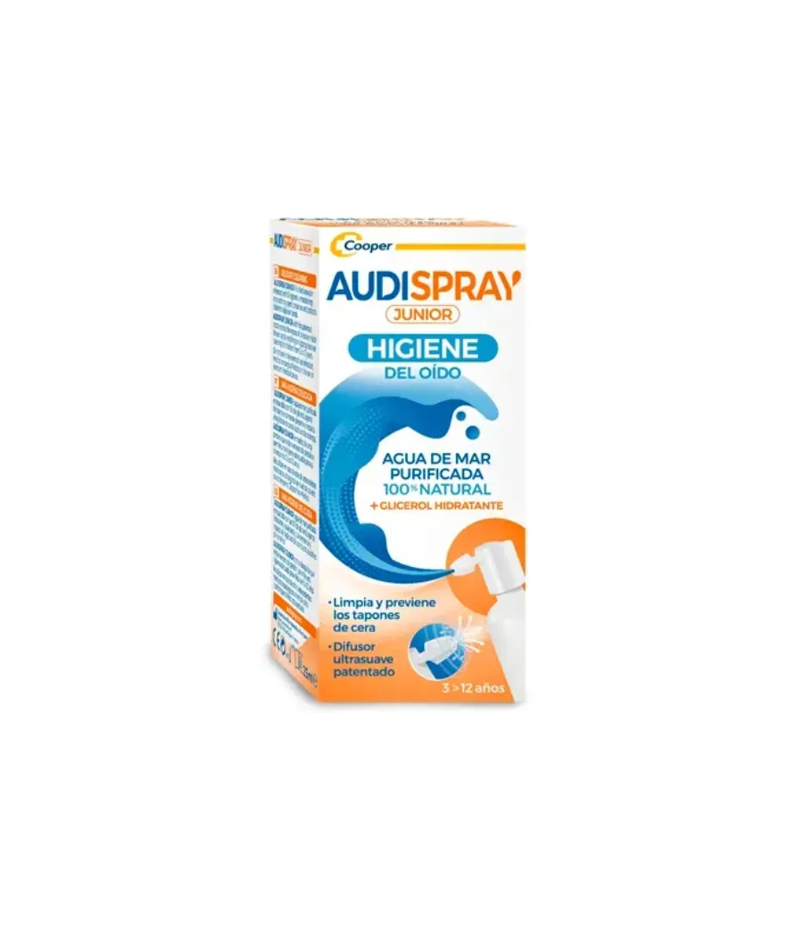 AUDISPRAY JUNIOR SOLUCION LIMPIEZA OIDOS 25 ML