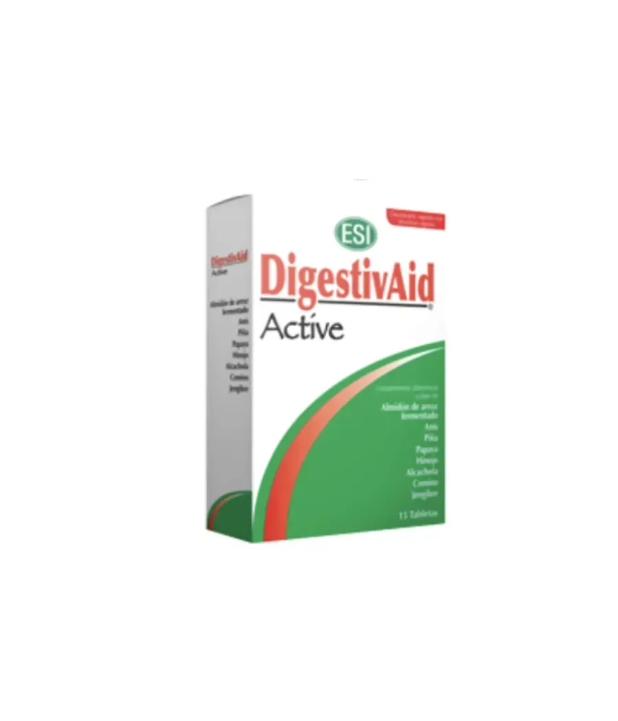 ESI DIGESTIVAID ACTIVE 15 TABLETAS