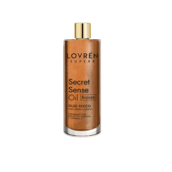 LOVREN ACEITE SECRET SENSE OIL BRONZE PURPURINA 100 ML