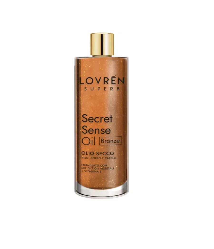 LOVREN ACEITE SECRET SENSE OIL BRONZE PURPURINA 100 ML