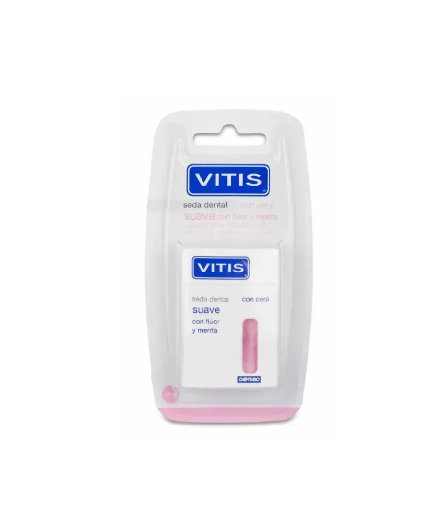 VITIS SEDA DENTAL CON FLUOR Y MENTA SUAVE 50 METROS