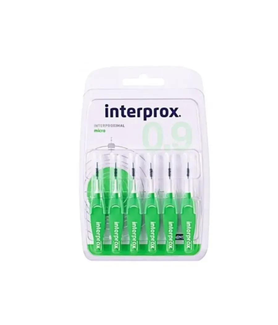 INTERPROX MICRO CEPILLO ESPACIO INTERPROXIMAL 6 UNIDADES