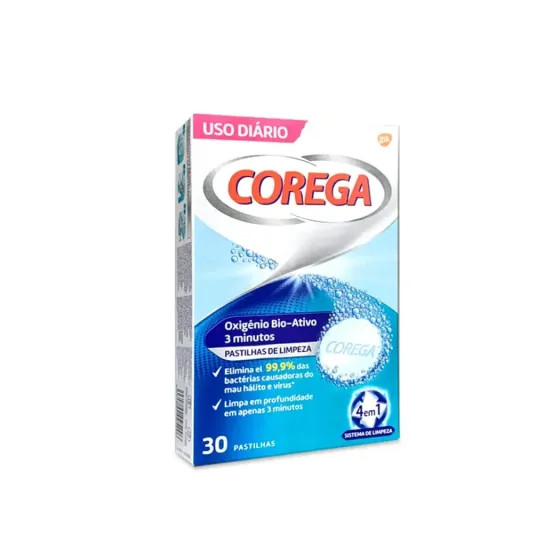 COREGA OXIGENO BIO ACTIVO 30 TABLETAS