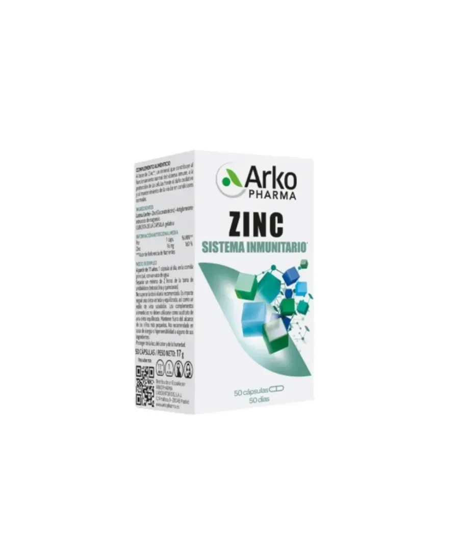 ARKOPHARMA ZINC  50 CAPSULAS