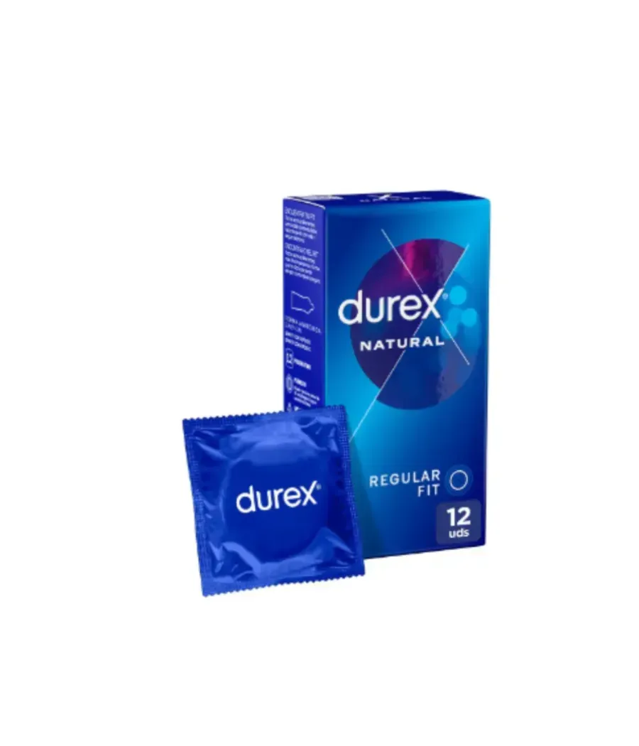 DUREX NATURAL PLUS PRESERVATIVOS 12 UNIDADES