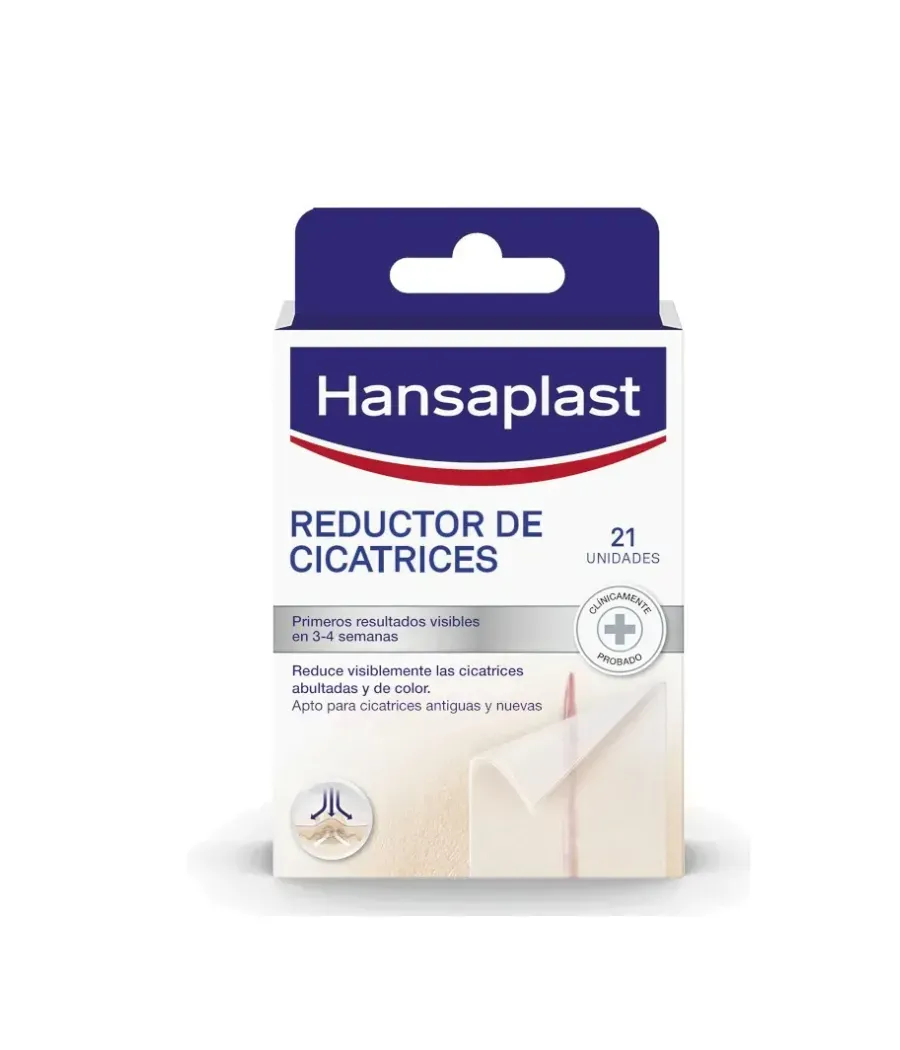 HANSAPLAST REDUCTOR DE CICATRICES 68 x 38 MM 21 UNIDADES