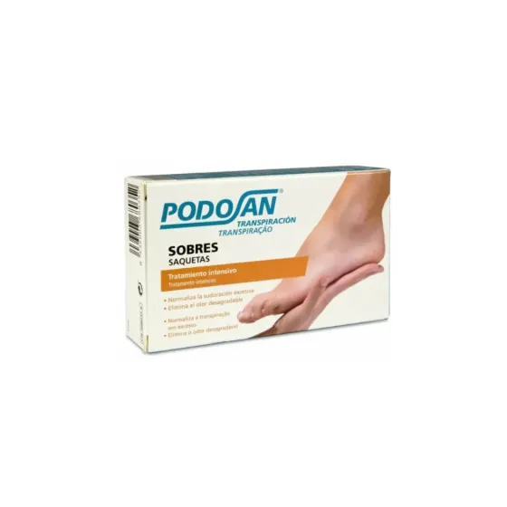 PODOSAN DESODORANTE PIES GEL 3 UNIDADES + POLVO 3 SOBRES