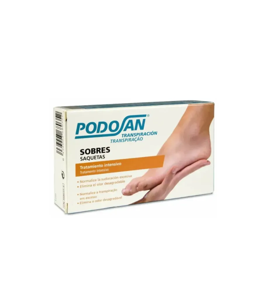 PODOSAN DESODORANTE PIES GEL 3 UNIDADES + POLVO 3 SOBRES