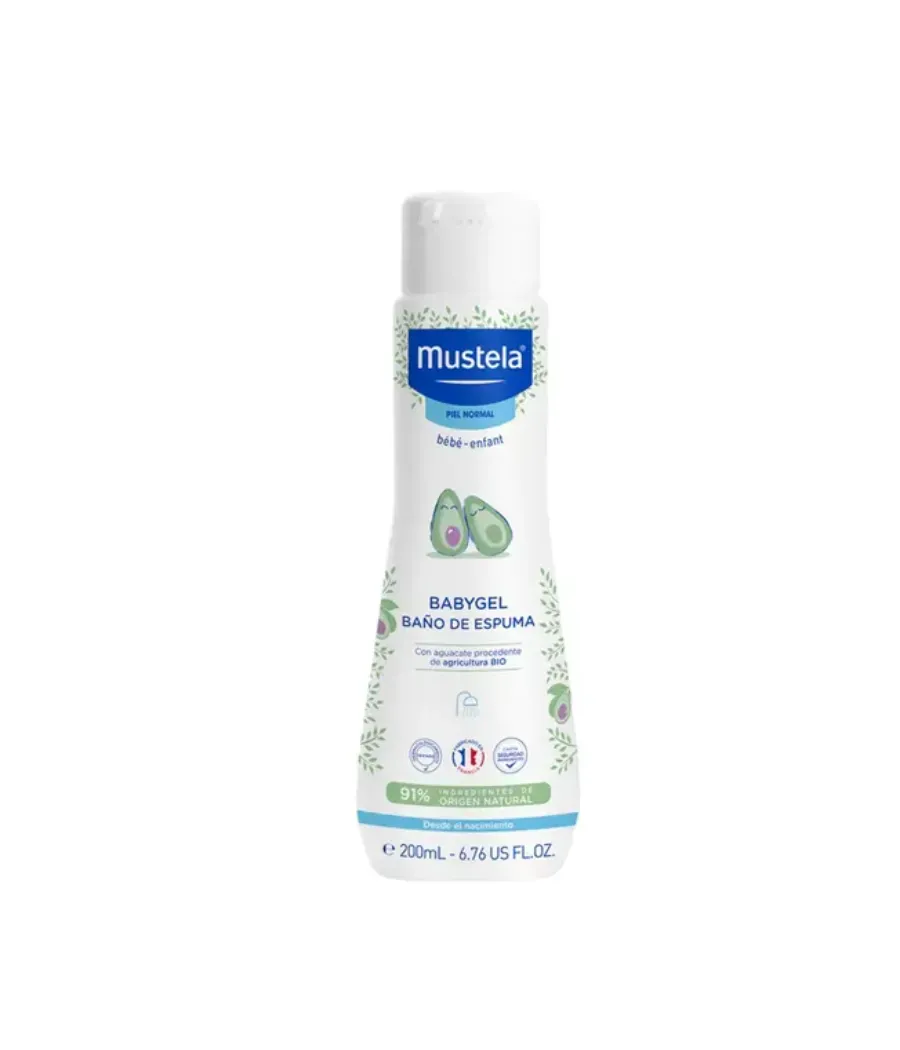 MUSTELA BABYGEL BAÑO ESPUMA 200 ML