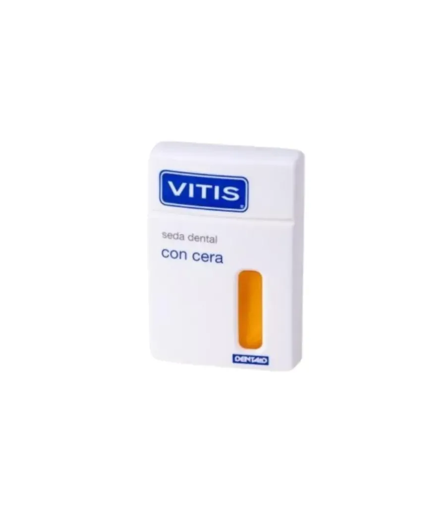 VITIS SEDA DENTAL CON CERA 50 METROS