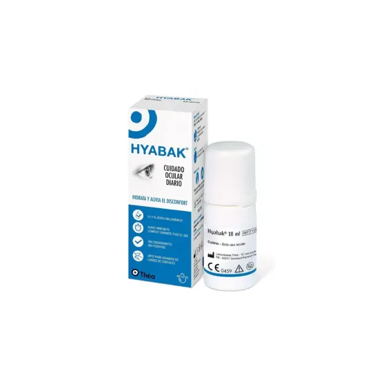 HYABAK 0,15% SOLUCION HIDRATANTE 10 ML