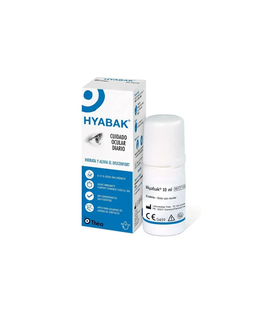 HYABAK 0,15% SOLUCION HIDRATANTE 10 ML