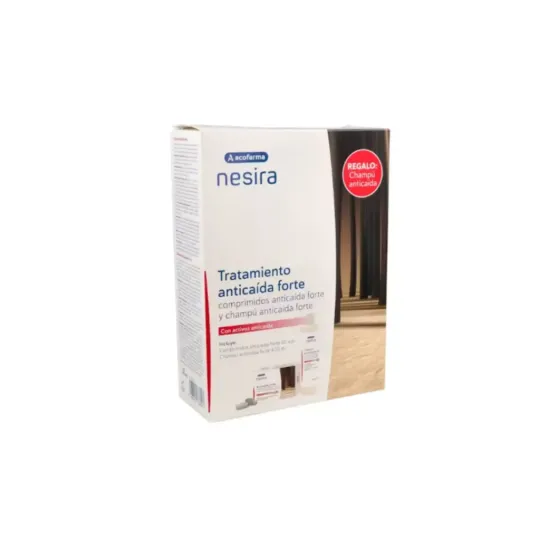 ACOFAR NESIRA ANTICAIDA COMPRIMIDOS 60 UNIDADES +CHAMPU 400 ML