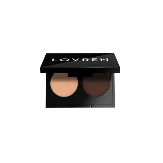 LOVREN DUO SOMBRA DE OJOS BROWN OM2 3,6 GR