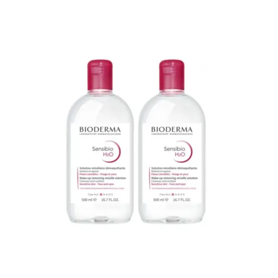 BIODERMA SENSIBIO H2O 2 UNIDADES 500 ML