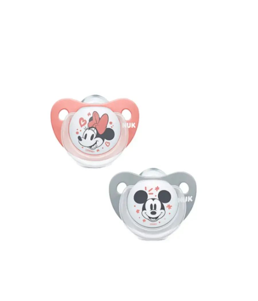 NUK CHUPETE SILICONA MICKEY 0-6 MESES 1 UNIDAD