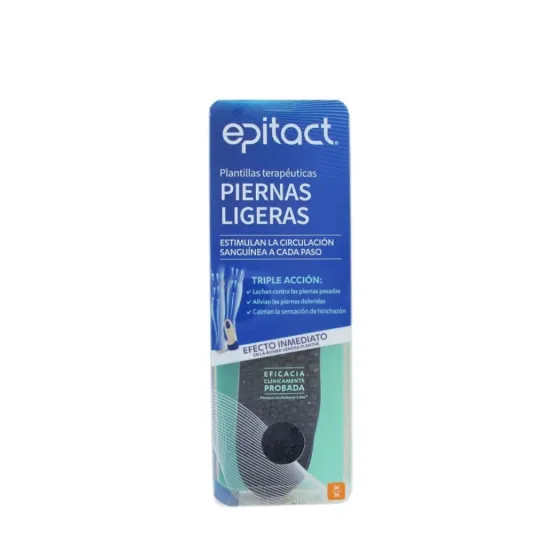 EPITACT PLANTILLAS PIERNAS LIGERAS TALLA S 36-38 2 UNIDADES