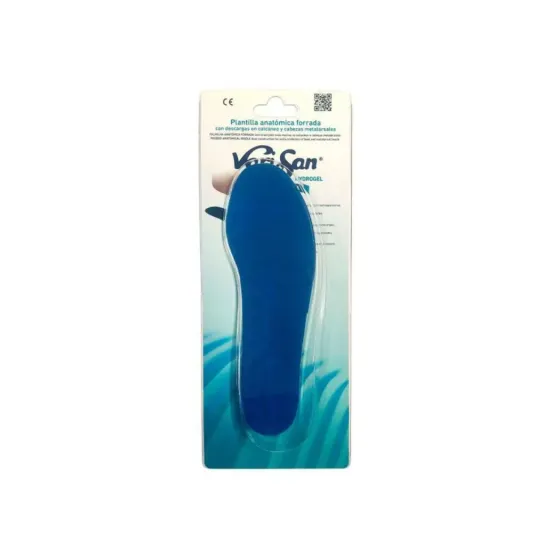 VARISAN HYDROGEL PLANTILLA ANATOMICA FORRADA TALLA 39/40 1 PAR