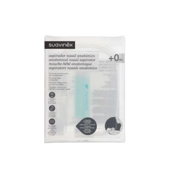 SUAVINEX ASPIRADOR NASAL ANATOMICO +0 MESES 1 UNIDAD