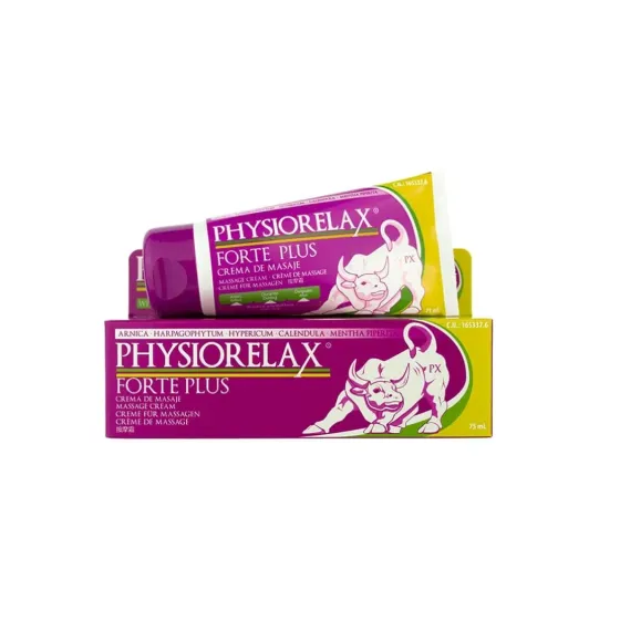 PHYSIORELAX FORTE PLUS CREMA DE MASAJE DEPORTIVO 75 ML