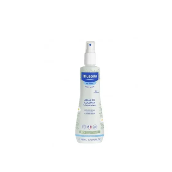 MUSTELA AGUA COLONIA SIN ALCOHOL 200 ML