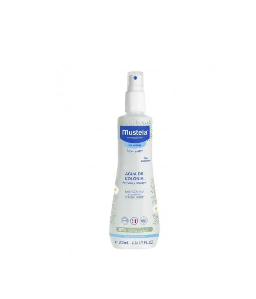 MUSTELA AGUA COLONIA SIN ALCOHOL 200 ML