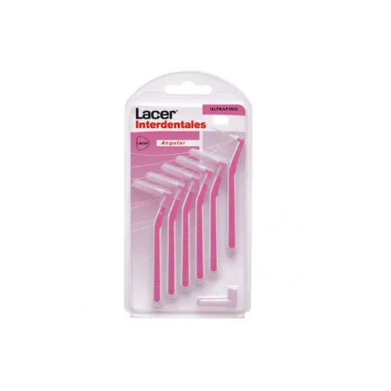 LACER CEPILLO INTERDENTAL ANGULAR ULTRAFINO 6 UNIDADES