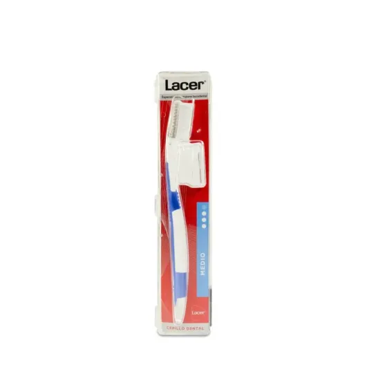 LACER CEPILLO DENTAL ADULTO MEDIO 1 UNIDAD