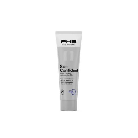 PHB TIME TO CARE SO CONFIDENT DENTRIFICO SABOR MENTOLADO 75 ML