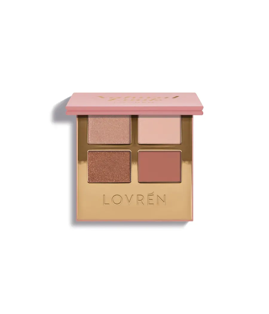 LOVREN PALETA SOMBRAS DE OJOS 4 COLORES DEEP SUNSET OM3