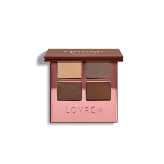 LOVREN PALETA SOMBRAS DE OJOS 4 COLORES HONEY VIBES OM4