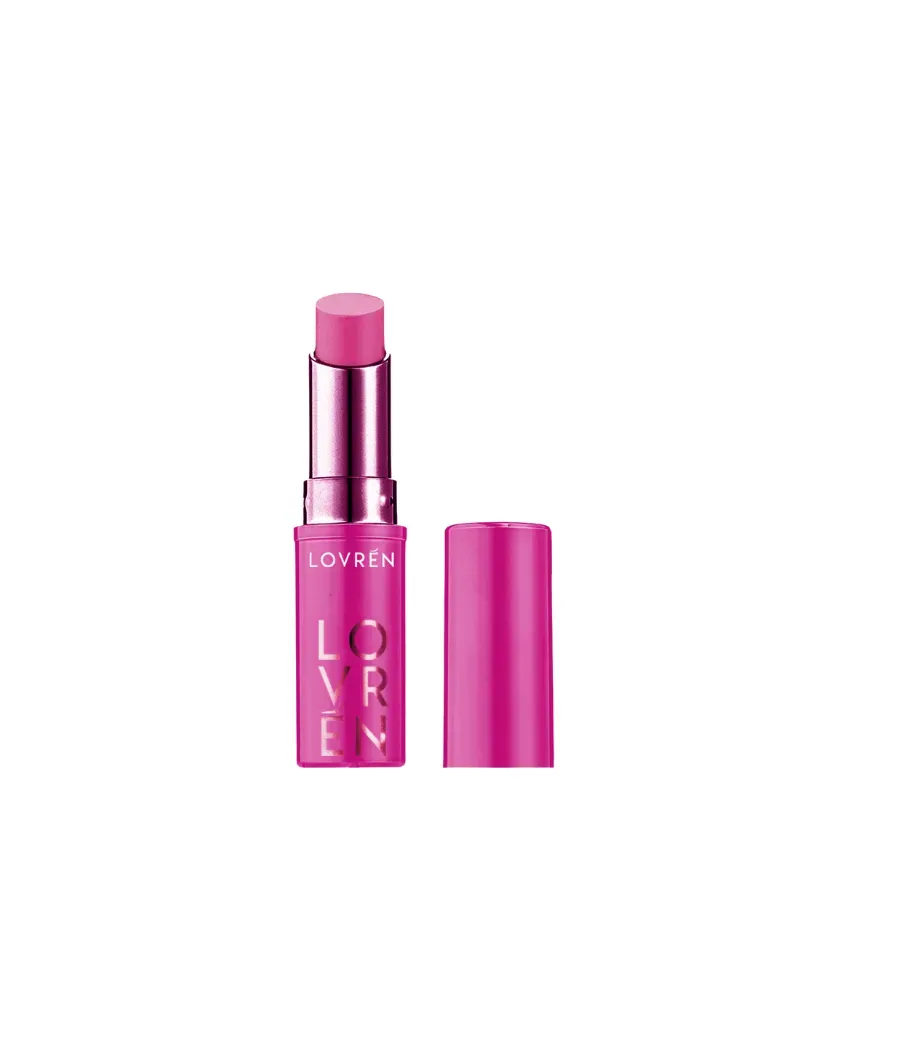 LOVREN LIP STICK BALM BALSAMO LABIAL COLOR BOOST FUCSIA LB3