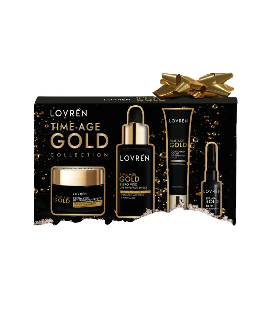 LOVREN TIME-AGE GOLDEN BOX (CREMA+SERUM+CONTORNO+AMPOLLA)