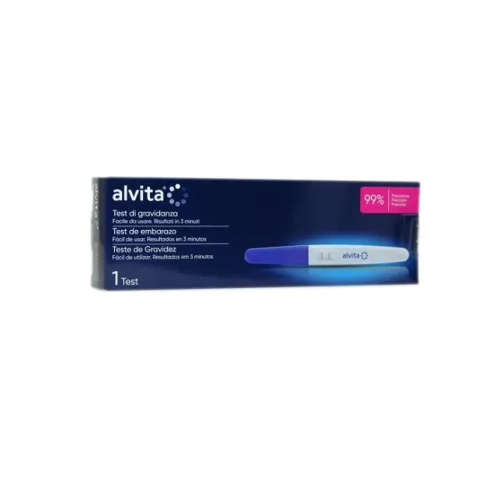 ALVITA TEST DE EMBARAZO DETECCION TEMPRANA DE 6 DIAS 1 UNIDAD