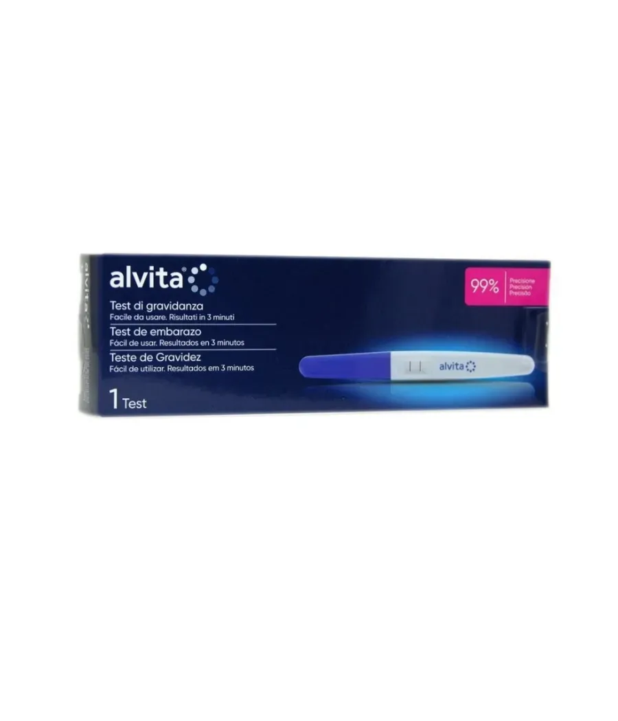 ALVITA TEST DE EMBARAZO DETECCION TEMPRANA DE 6 DIAS 1 UNIDAD