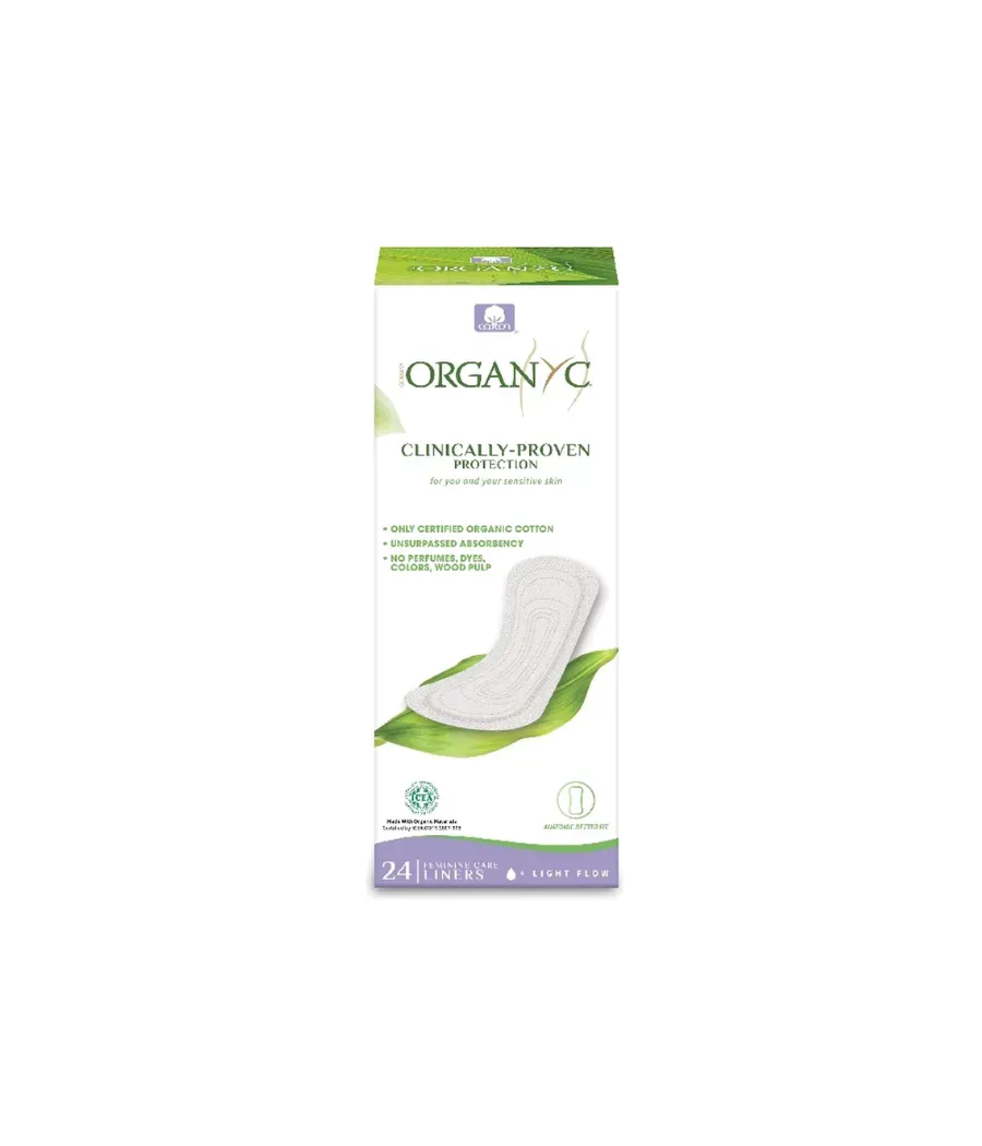 ORGANYC SALVASLIP INCONTINENCIA ULTRA FINO 24 UNIDADES