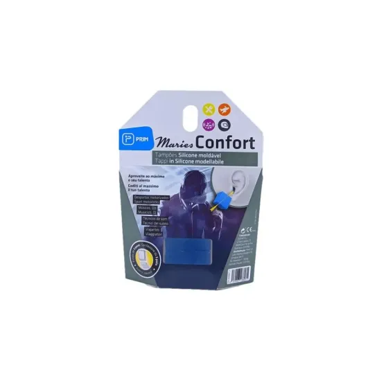 MARIES TAPONES OIDOS SILICONA MOLDEABLE CONFORT 6 UNIDADES