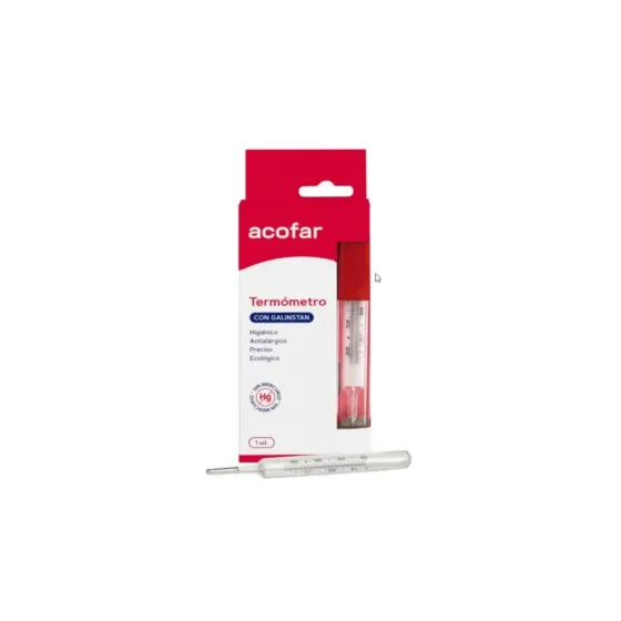 ACOFAR TERMOMETRO CON GALINSTAN 1 UNIDAD