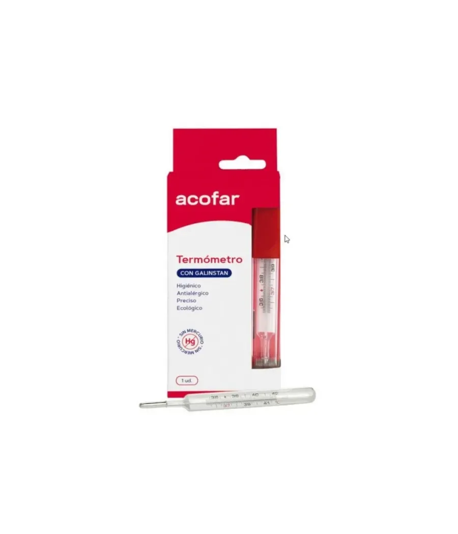 ACOFAR TERMOMETRO CON GALINSTAN 1 UNIDAD
