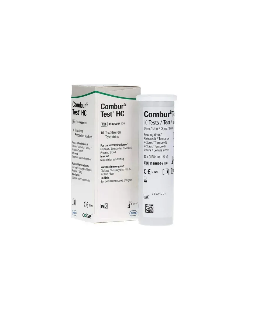 COMBUR-5 TEST HC TIRAS REACTIVAS  10 UNIDADES