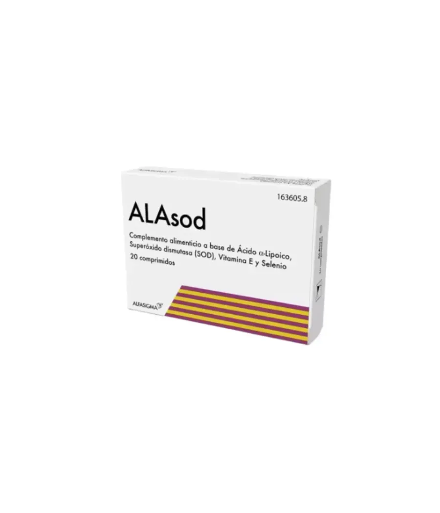 ALASOD  20 COMPRIMIDOS