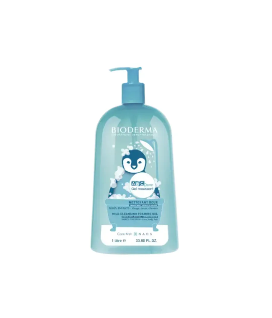BIODERMA GEL MOUSSANT ABCDERM 1 LITRO
