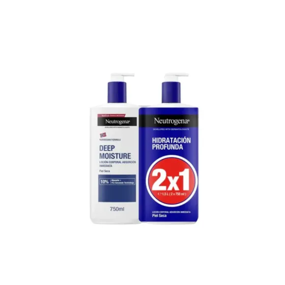NEUTROGENA LOCION HIDRATACION PROFUNDA 2 x 750 ML