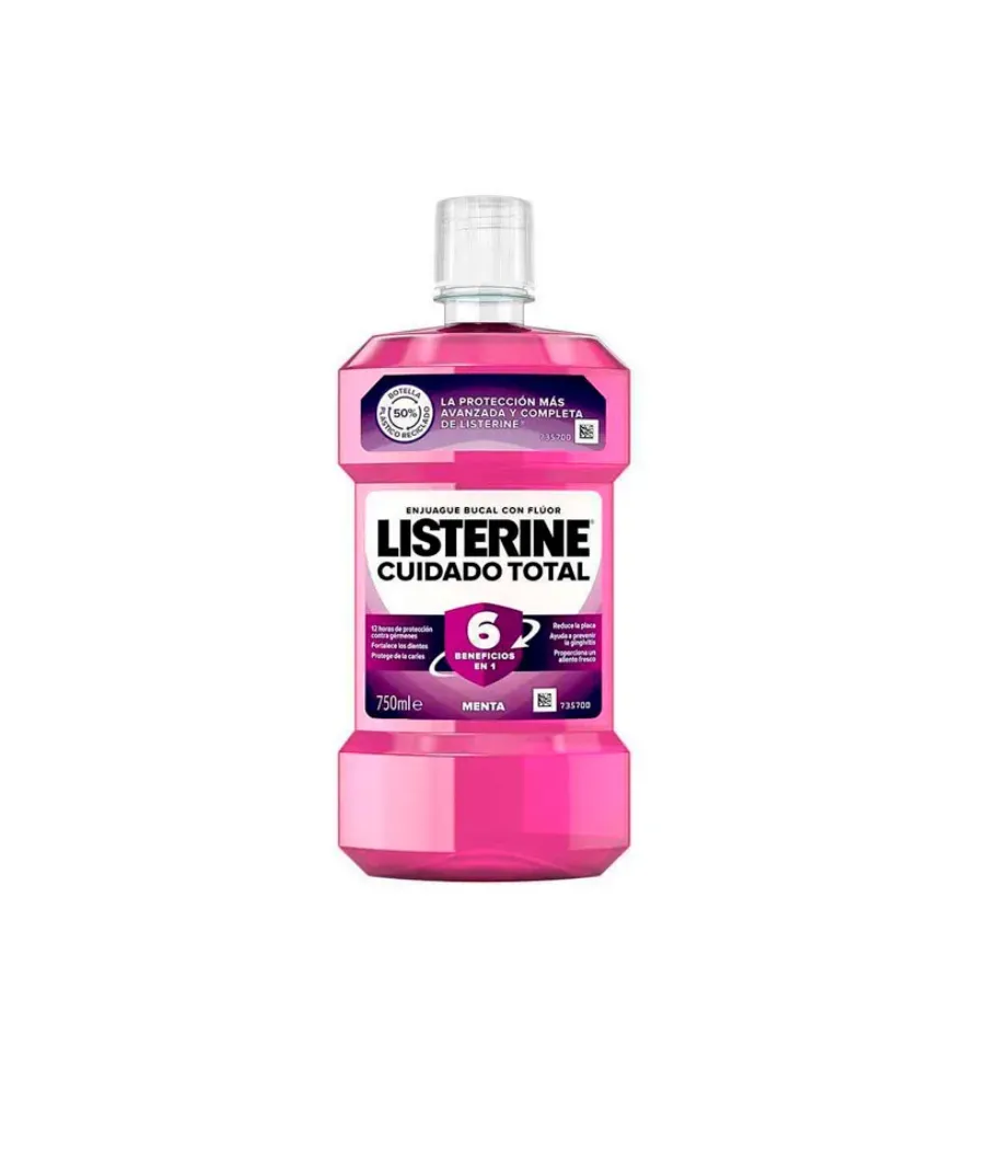 LISTERINE CUIDADO TOTAL 750 ML